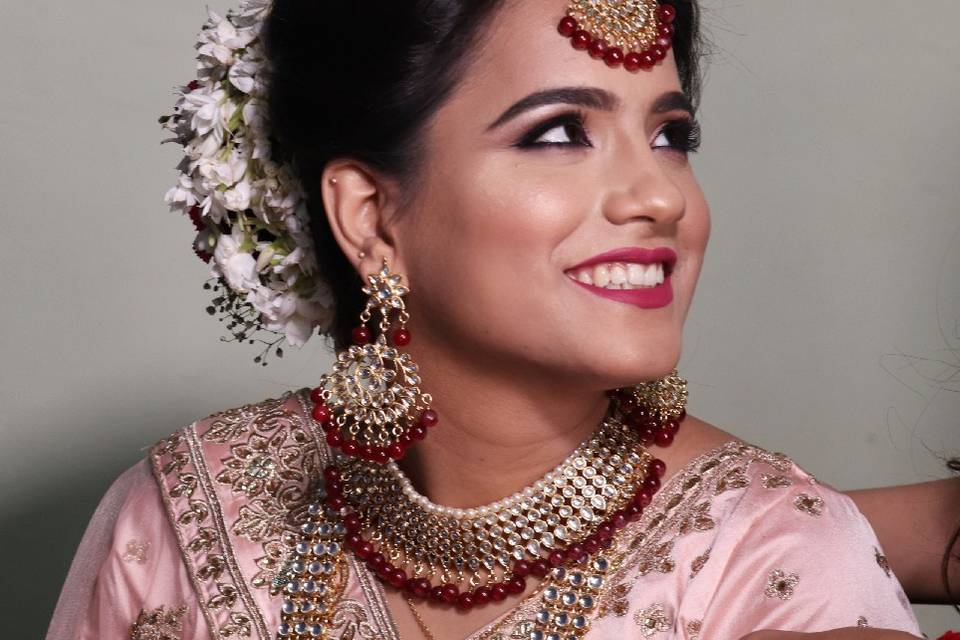 Bridal makeup