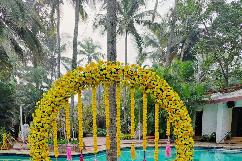 Haldi decor