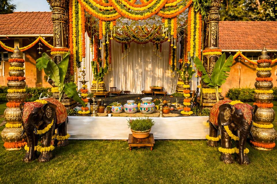 Haldi decor