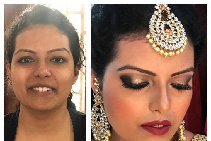 Before and After Makeup