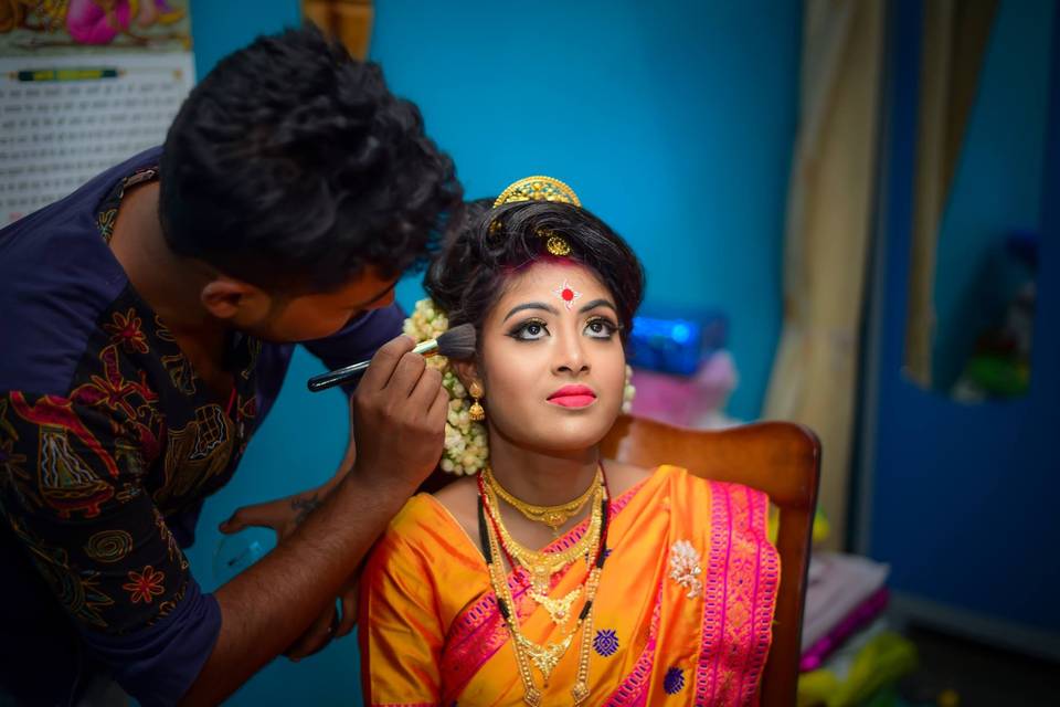 bridal makeup- Debashish Makeup- Bridal makeu8p8