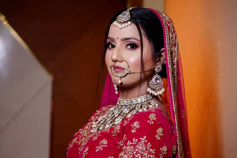 Bridal makeup