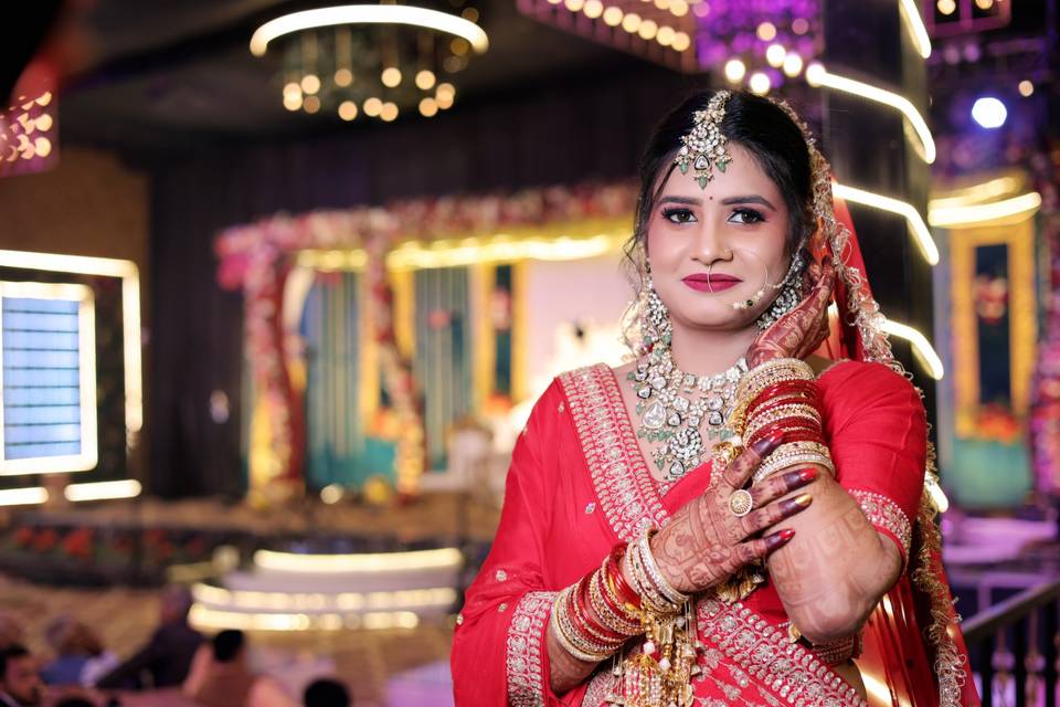 Bridal makeup
