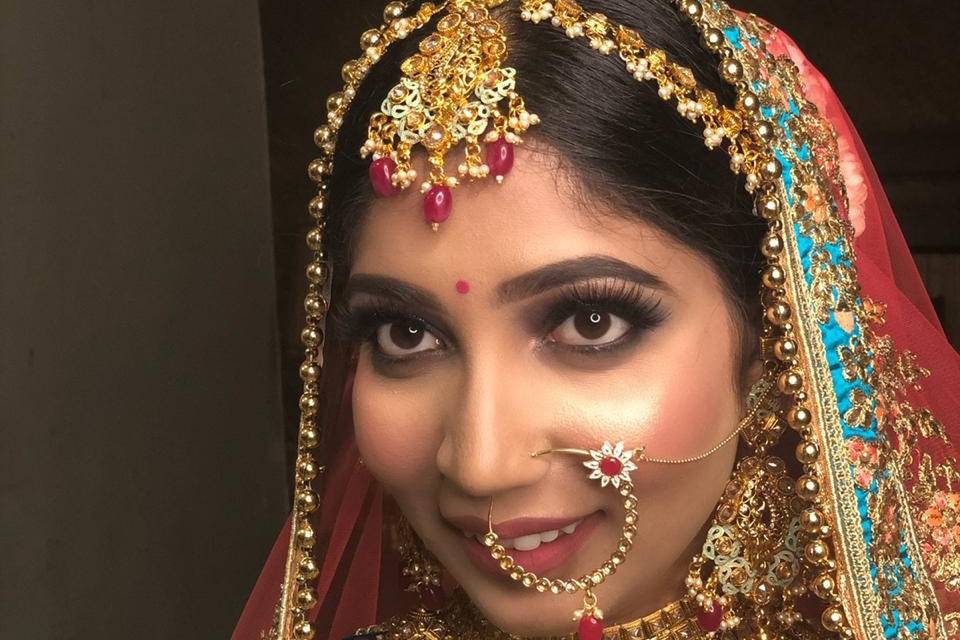 Bridal makeup