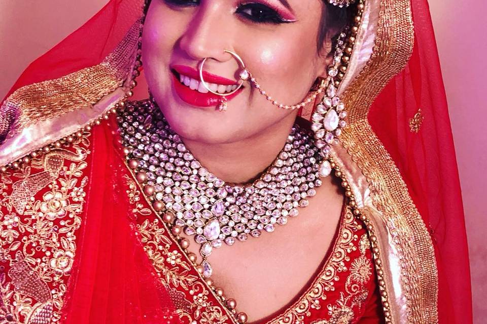 Bridal makeup