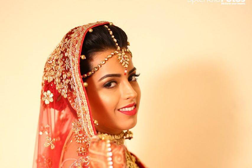 Bridal makeup