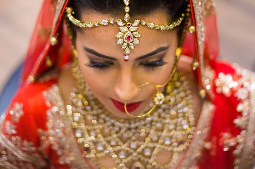 Bridal makeup