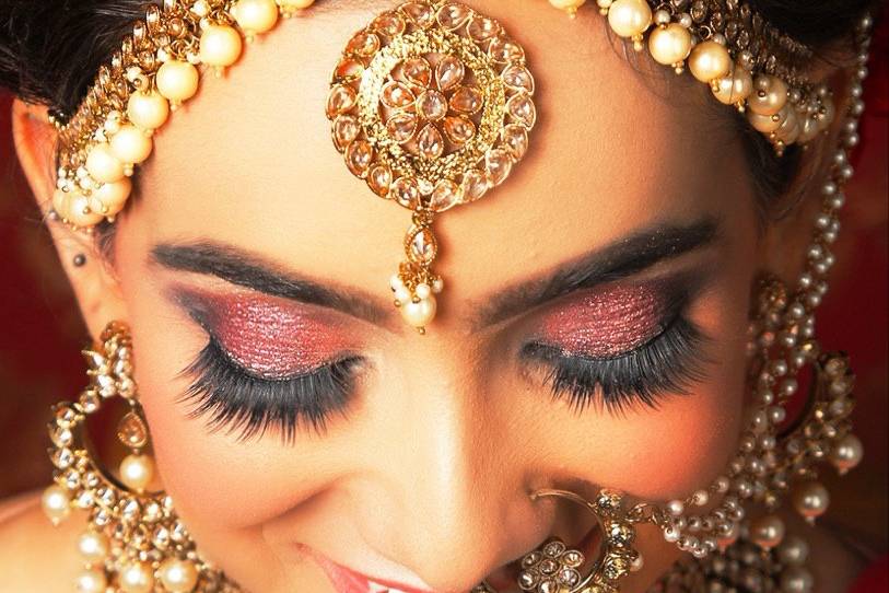 Bridal makeup