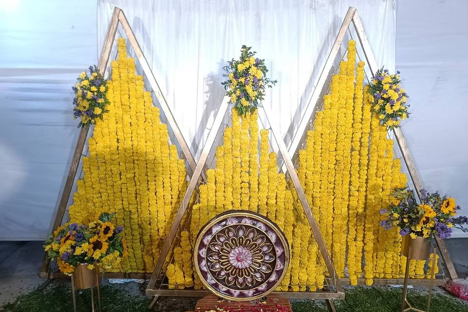 Haldi decor