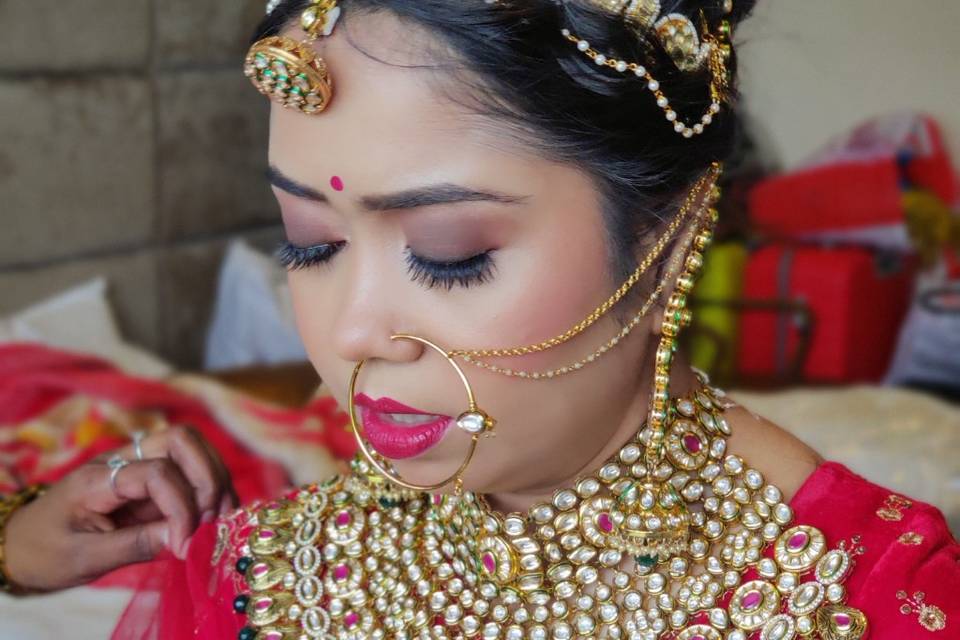 Jodha inspired bride