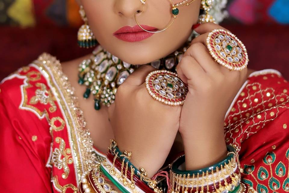 Bridal makeup