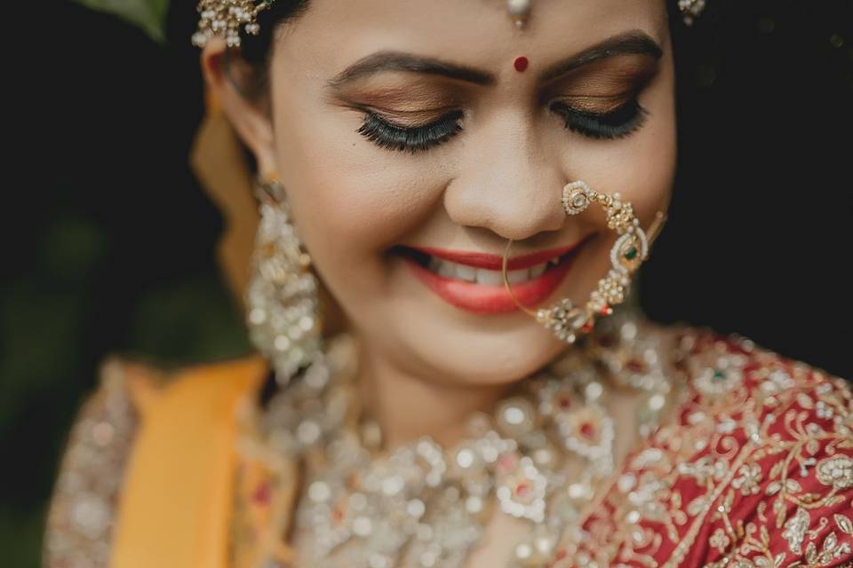 Bridal makeup