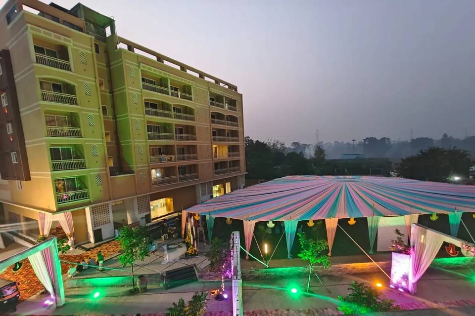 Lawn area