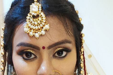 Bridal makeup