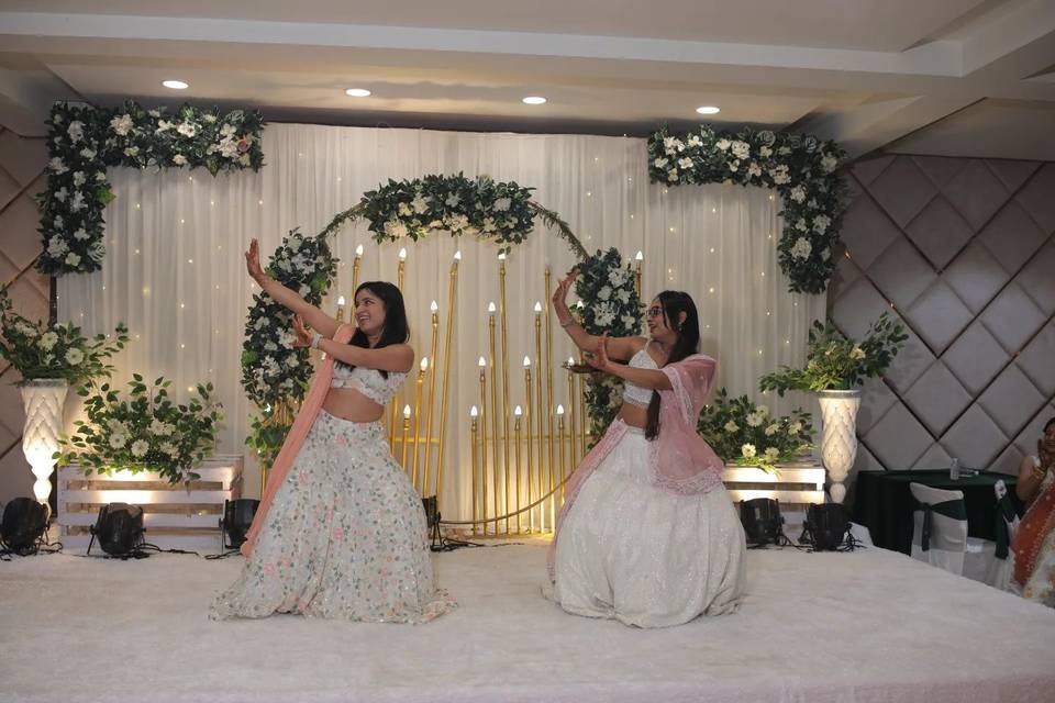 Sangeet choreography