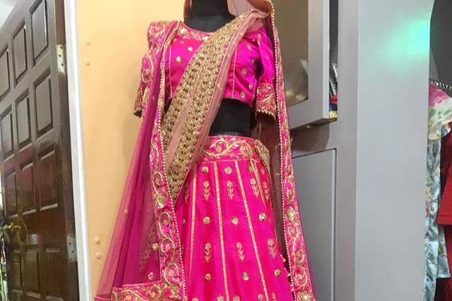 Buy Multi Color Vasansi Silk Lehenga Set Online – Vasansi Jaipur