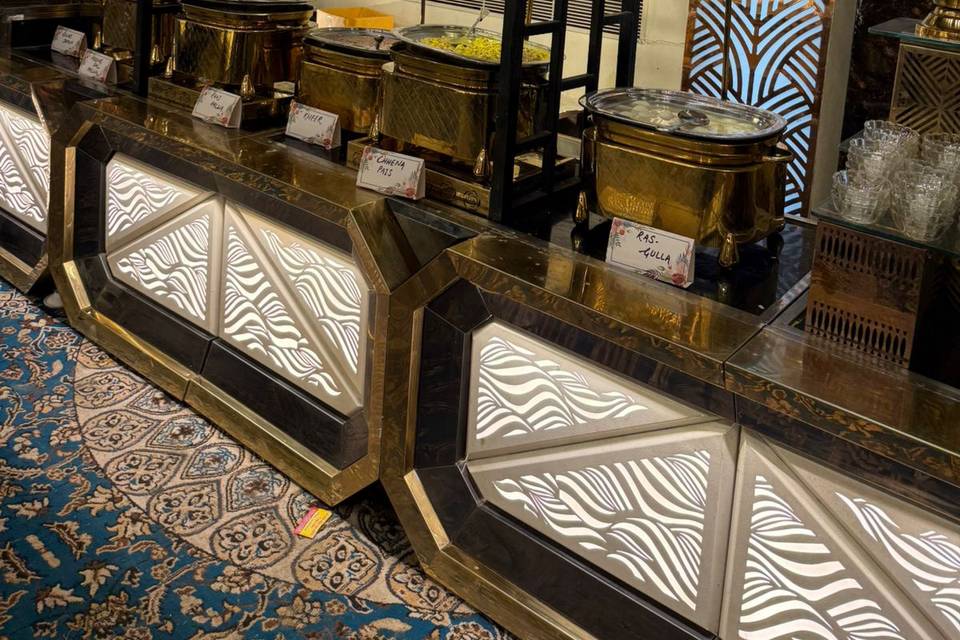 Catering setup