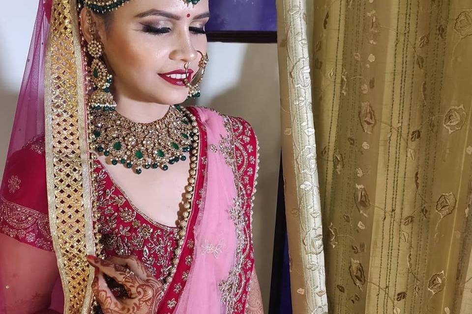 Bridal makeup