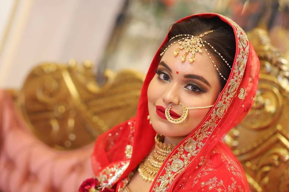 Bridal makeup