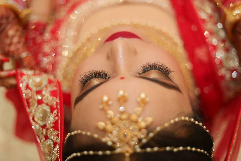 Bridal makeup