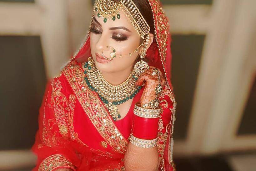 Bridal makeup