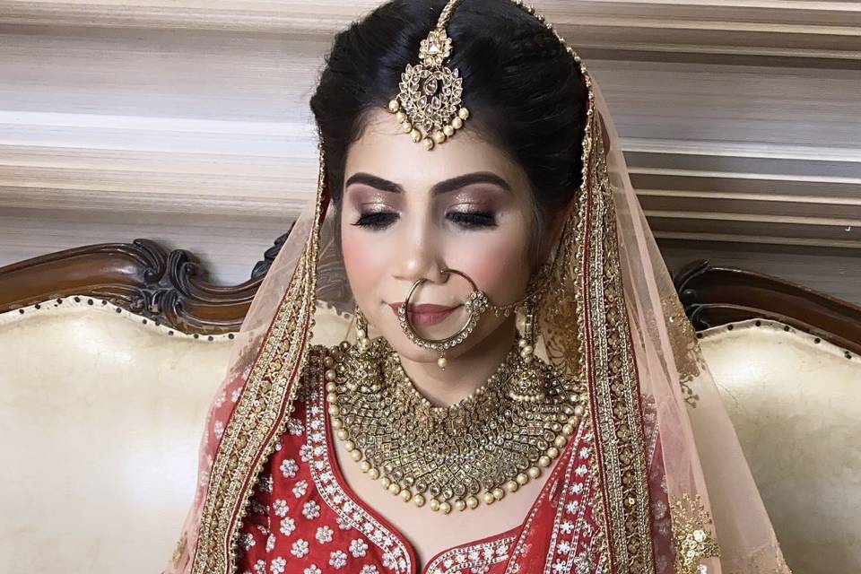 Bridal makeup