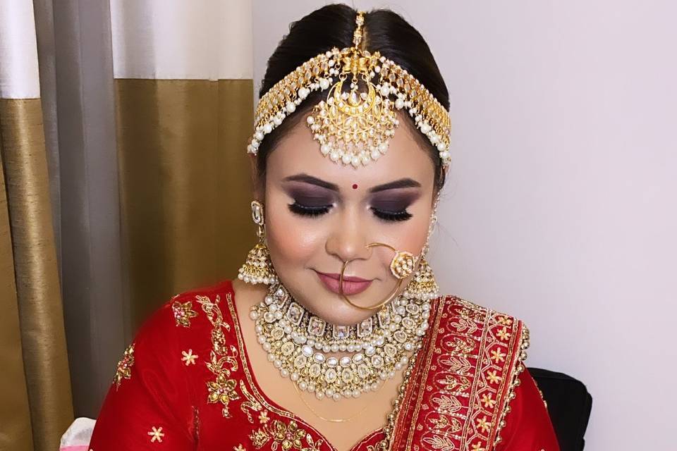 Bridal makeup