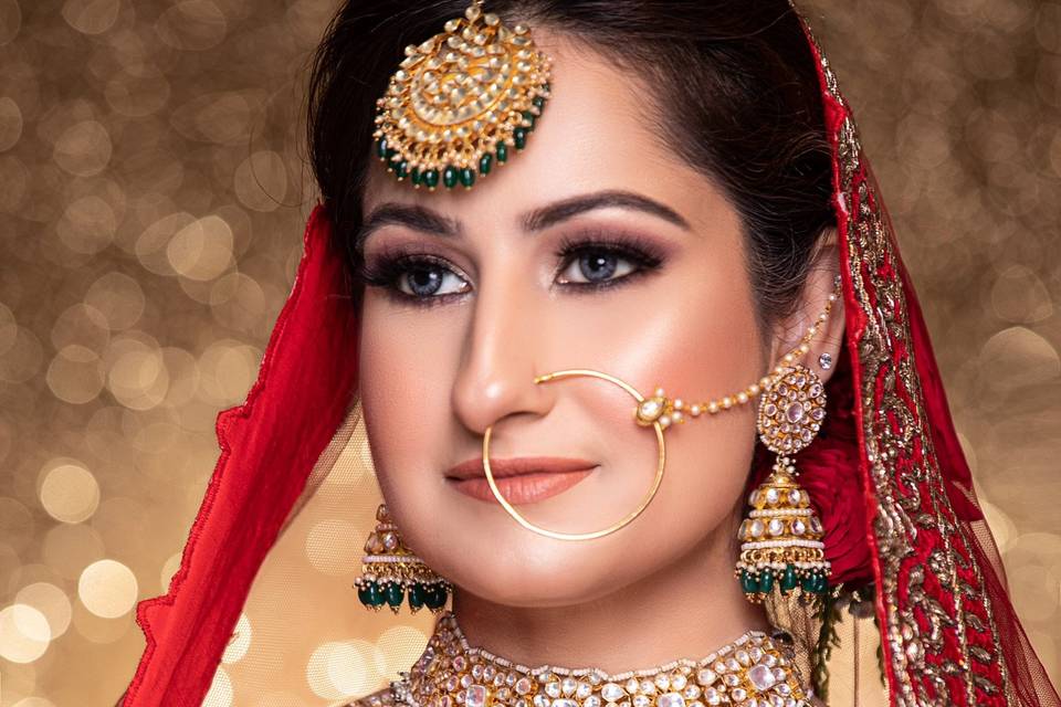 Bridal makeup