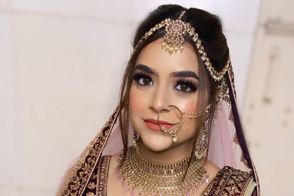 Bridal makeup