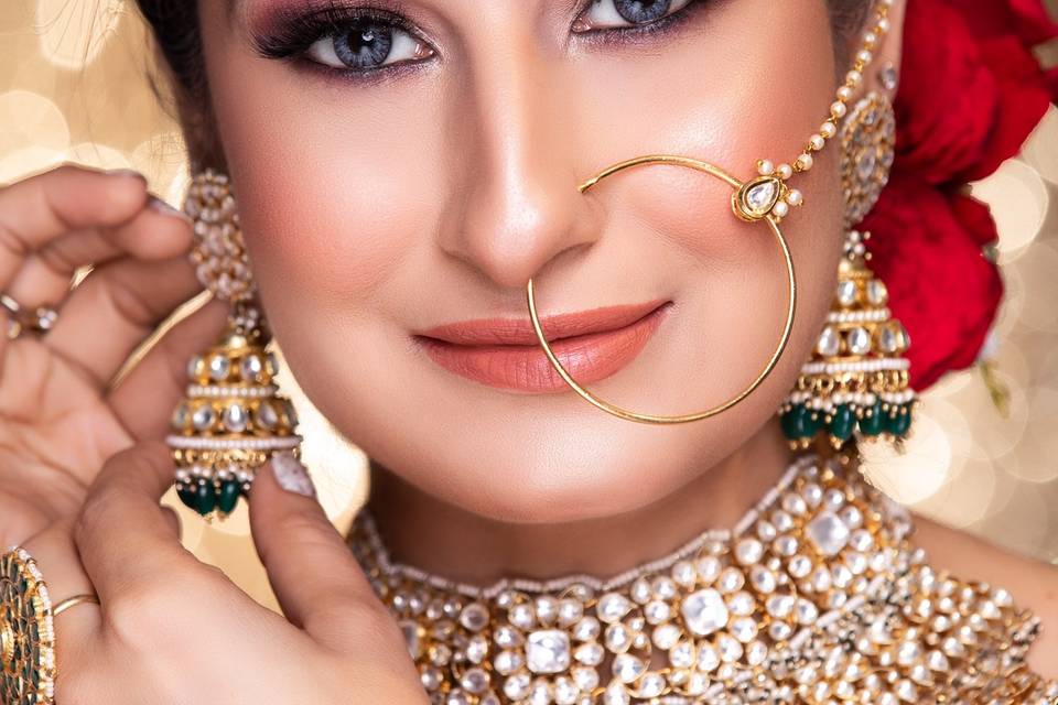 Bridal makeup