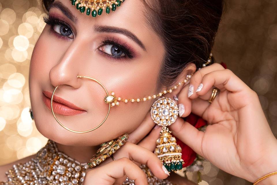 Bridal makeup