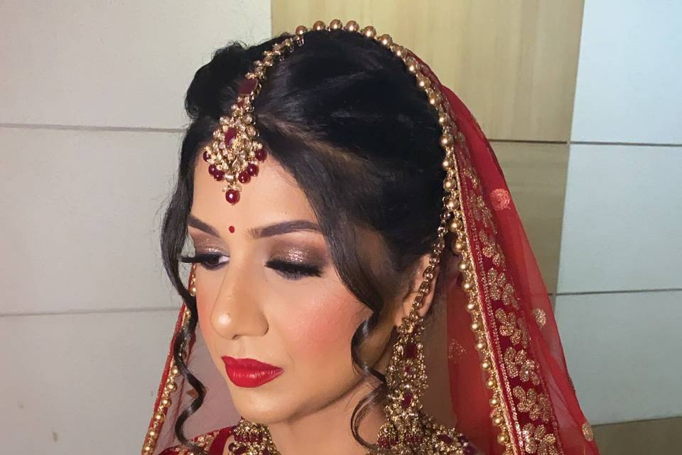 Bridal makeup