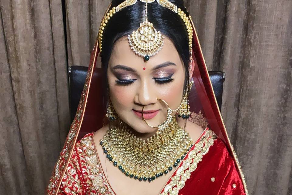 Bridal makeup