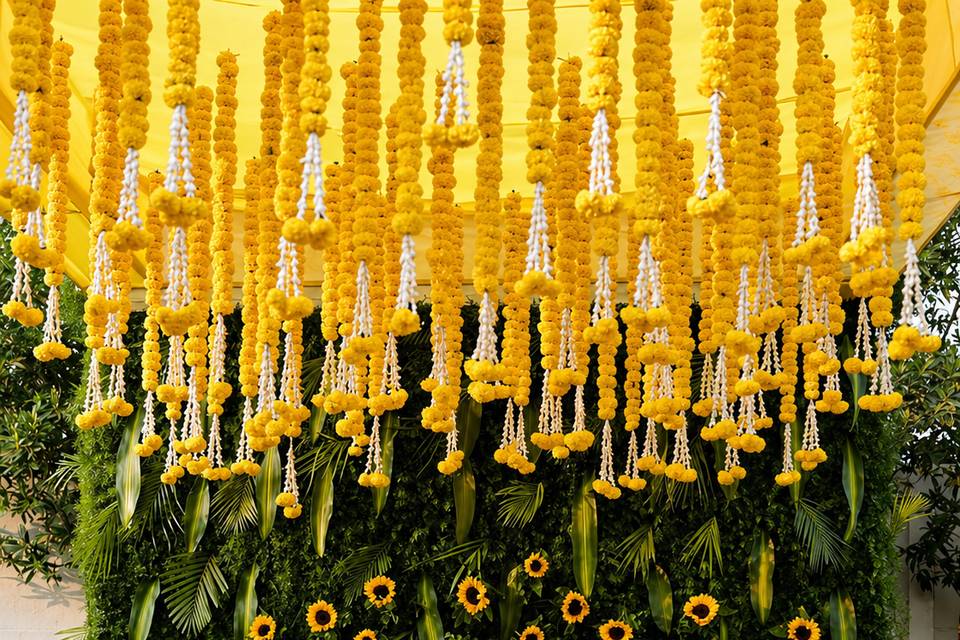Haldi decor