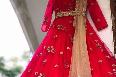 Bridal fashion wear