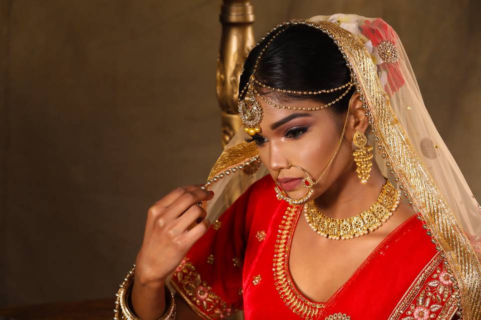 Bridal makeup