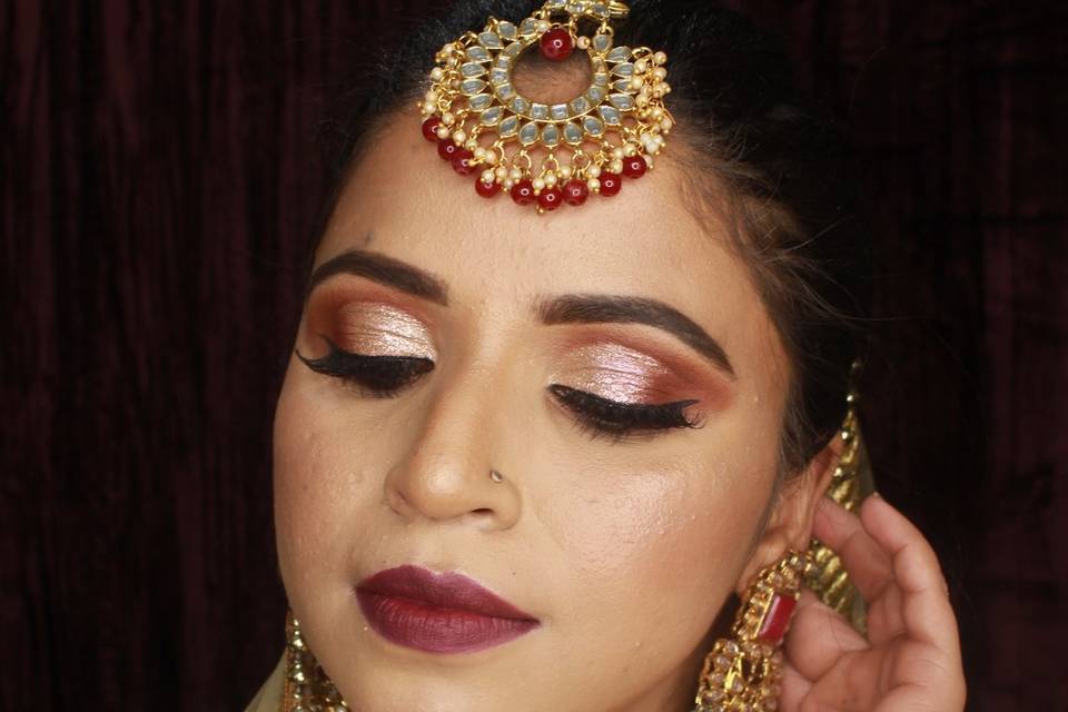 Bridal makeup