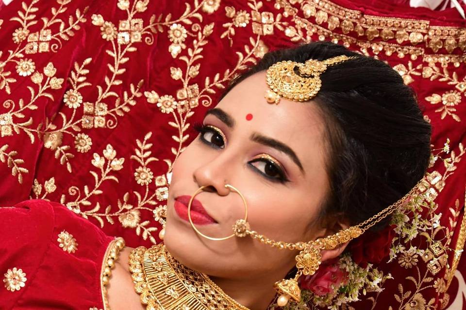 Bridal makeup