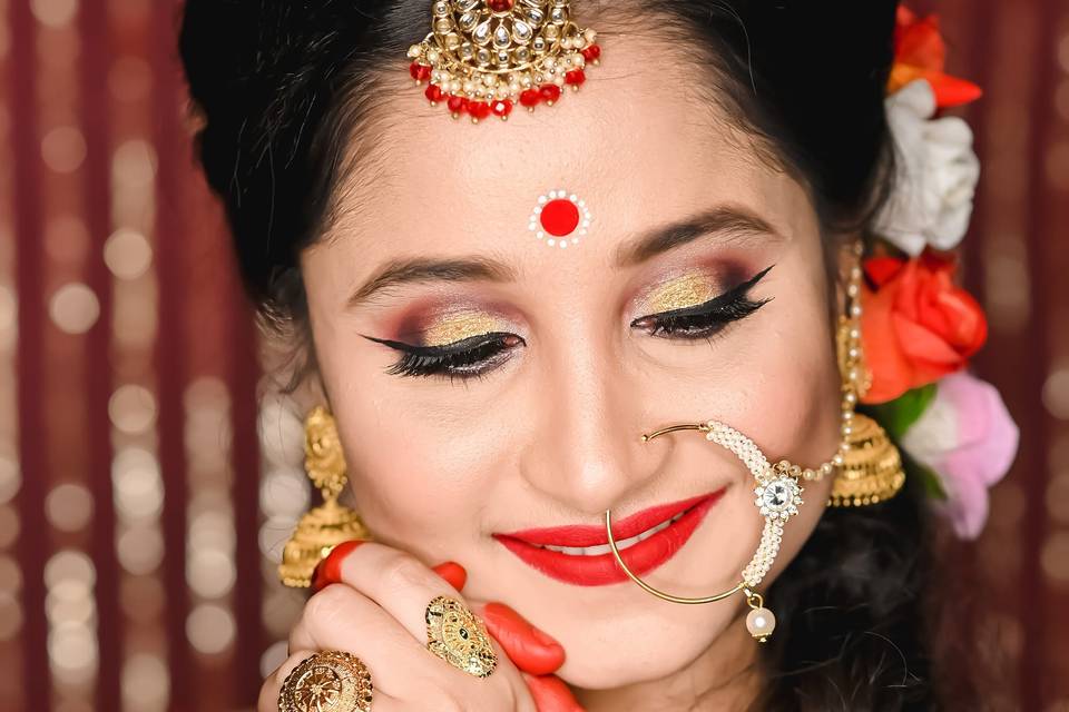 Bridal makeup