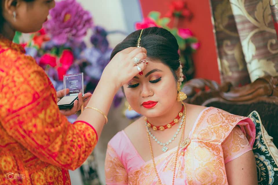 Bridal makeup