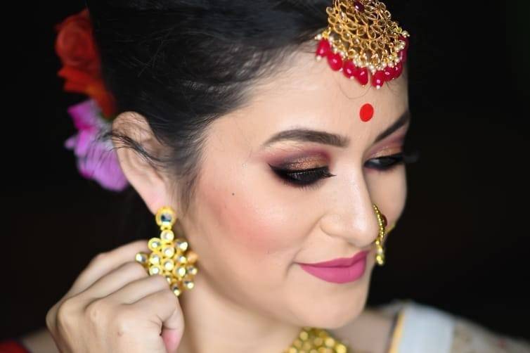 Bridal makeup