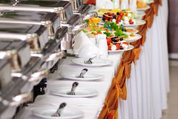 Catering setup