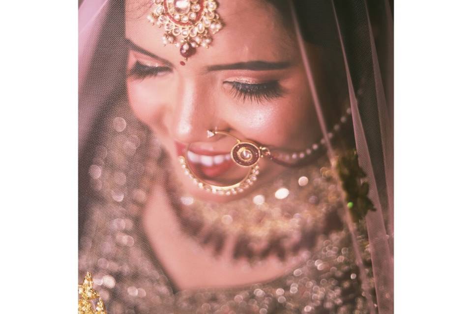 Bride look.