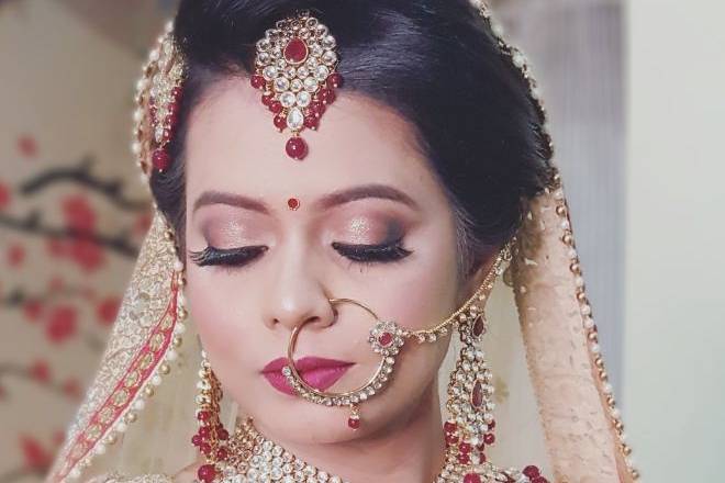 Bridal makeup