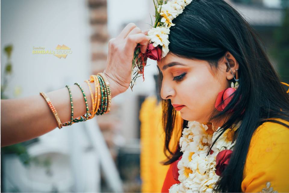 Bridal Portrait, Haldi