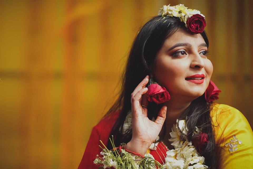 Bridal Portrait, Haldi