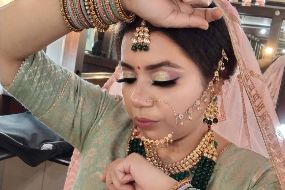 Bridal makeup