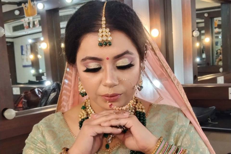 Bridal makeup