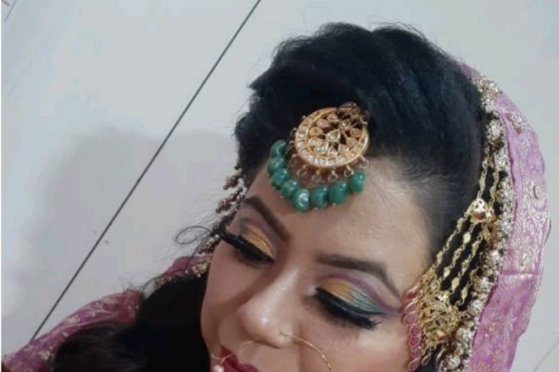 Bridal makeup