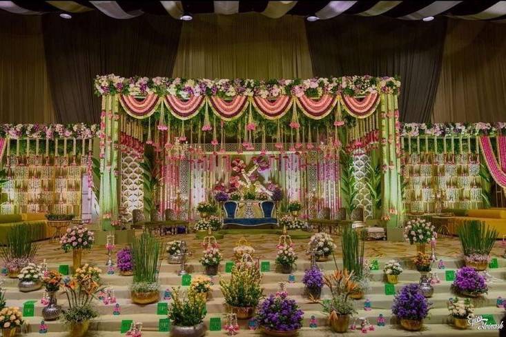 Indoor mandap